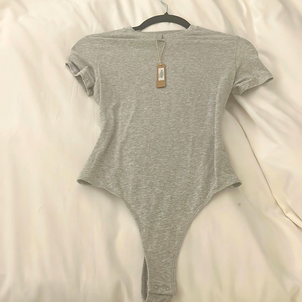 SKIMS nwt cotton jersey bodysuit Small